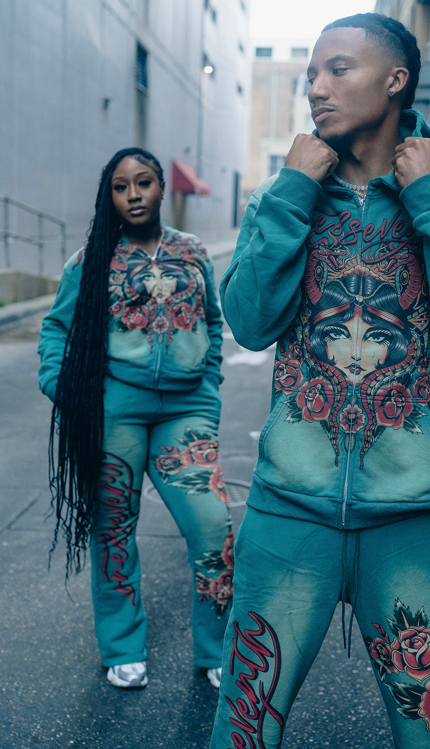 Custom Vintage Green Set