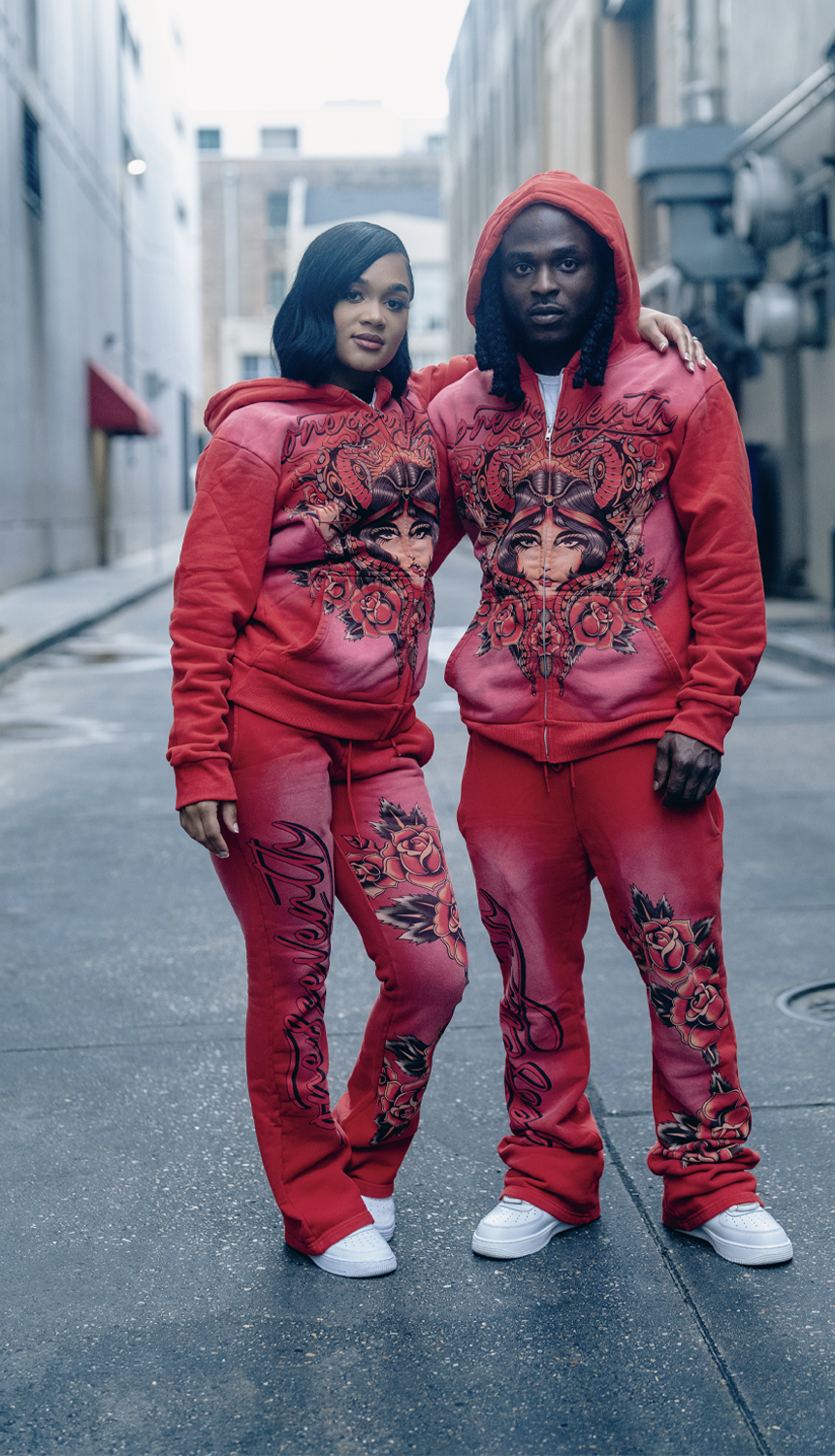 Custom Vintage Red Set