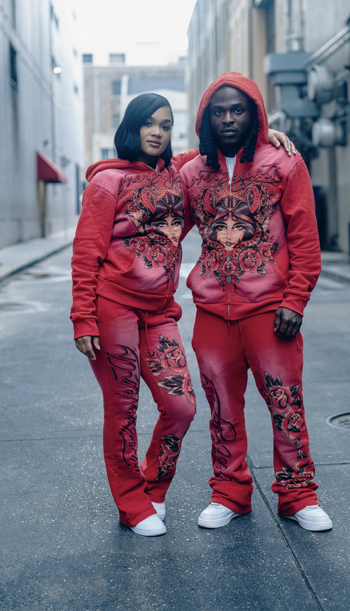 Custom Vintage Red Set